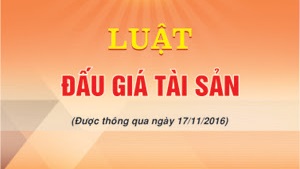 Luật đấu giá tài sản 2016