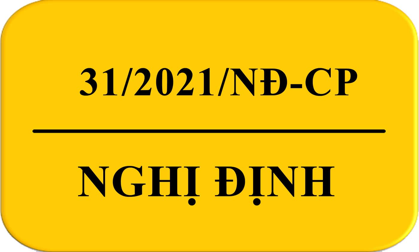 Nghị định 31 2021