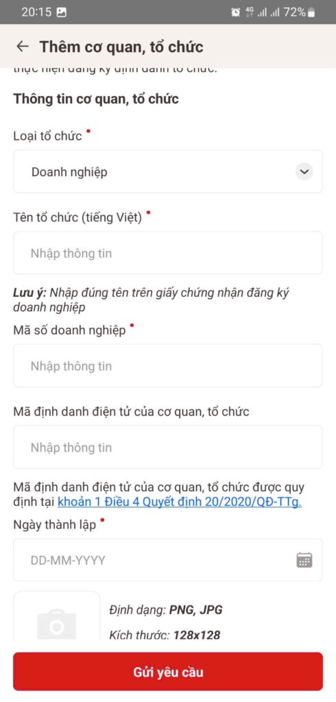 Định doanh điện tử 