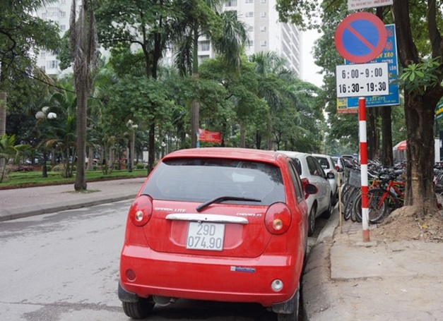 Những nơi không được dừng đỗ xe
