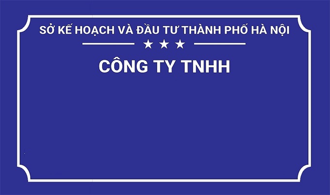 biển hiệu công ty